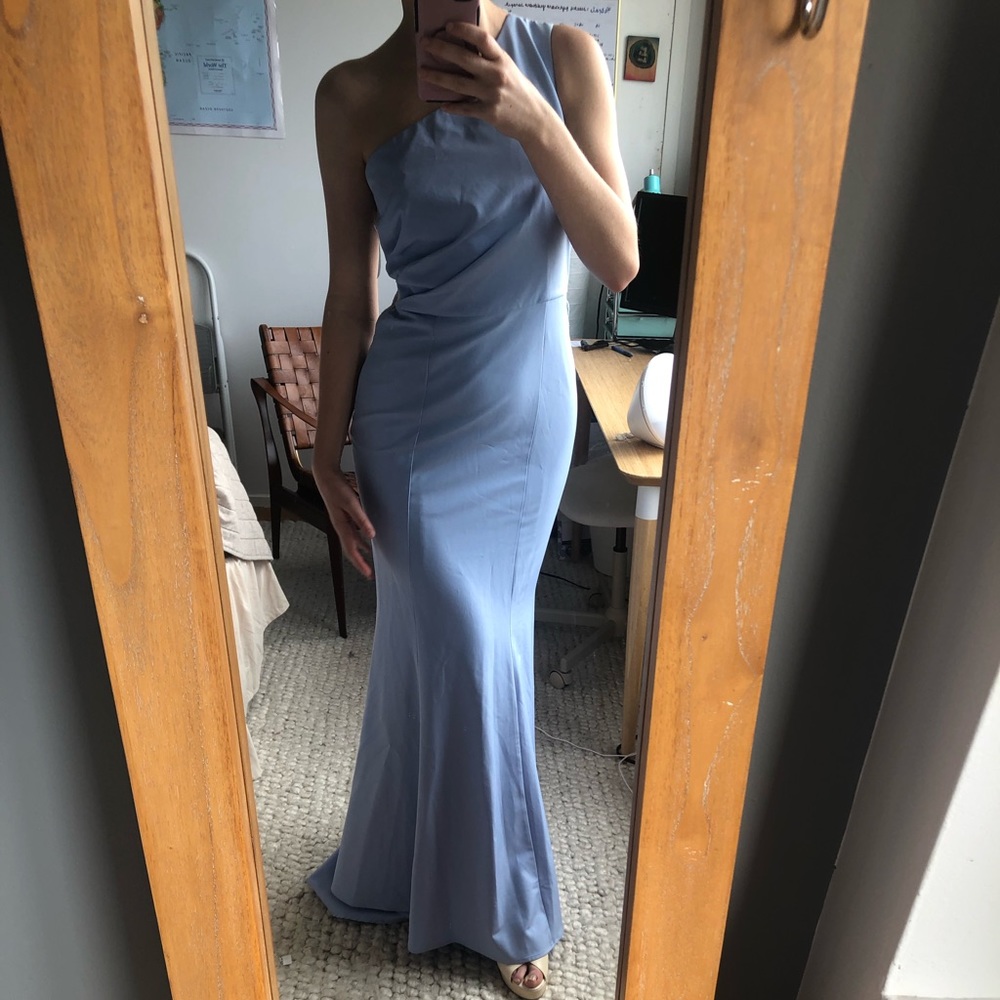 BNWT Stunning lace back one shoulder maxi Jarlo S
